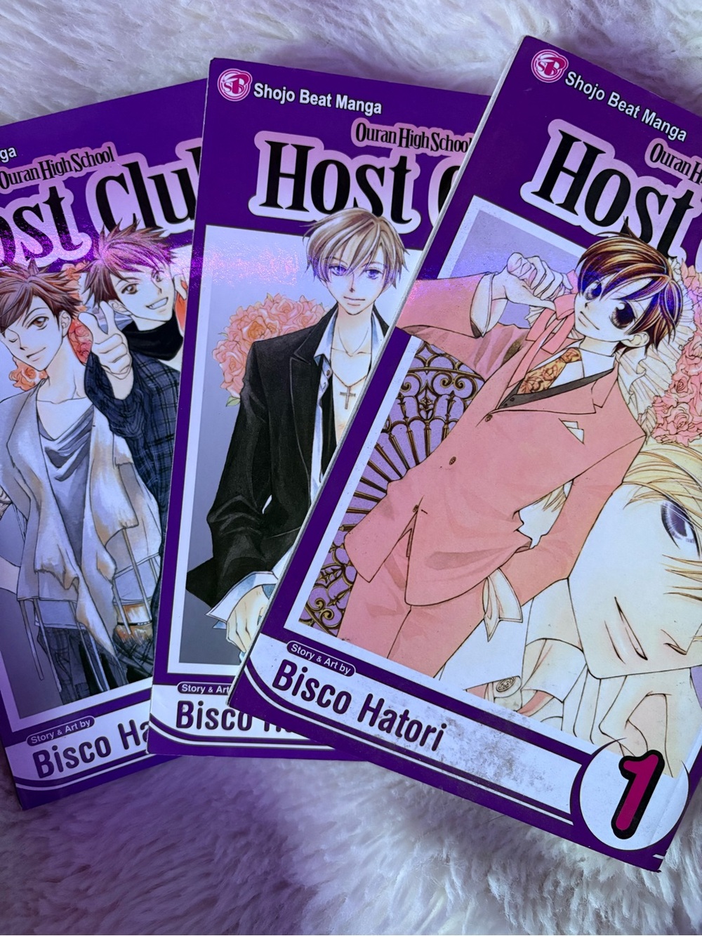 Ouran Highschool Host Club - Volumes 1, 2, & 3
